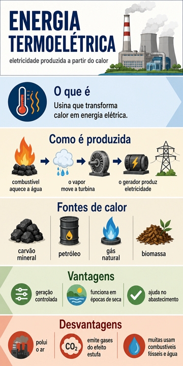 Infogr&aacute;fico sobre Energia Termoel&eacute;trica