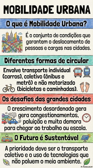 Infogr&aacute;fico sobre mobilidade urbana