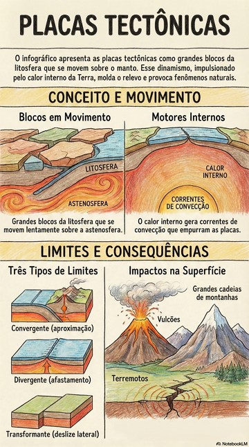 Infogr&aacute;fico sobre placas tect&ocirc;nicas