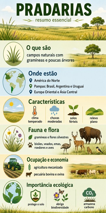 Infogr&aacute;fico sobre as Pradarias