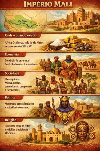 Infogr&aacute;fico do Imp&eacute;rio Mali
