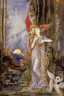 Inspira&ccedil;&atilde;o, obra de Gustave Moreau