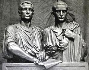 Estátuas de Tibério Graco e Caio Graco