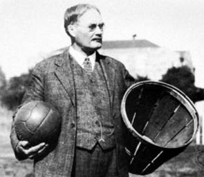 Foto de James Naismith, o criador do Basquete