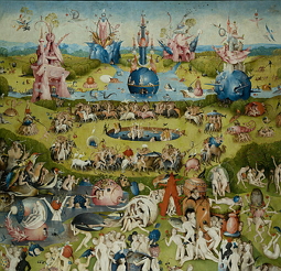 Jardim das Del&iacute;cias, obra de Hieronymus Bosch
