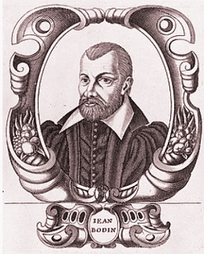 Pintura do rosto de Jean Bodin