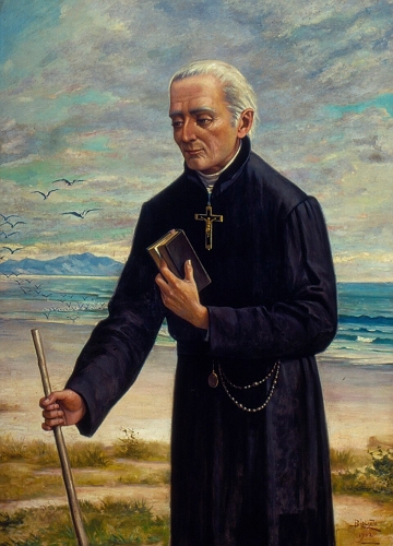Retrato do padre e escritor Jos&eacute; de Anchieta