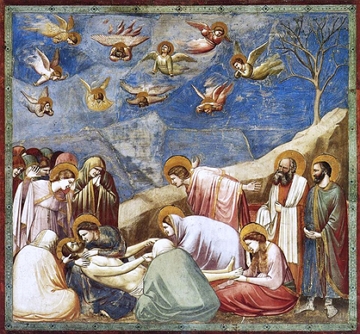 Lamenta&ccedil;&atilde;o, obra de Giotto