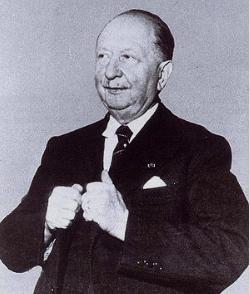 Foto do historiador Lucien Febvre