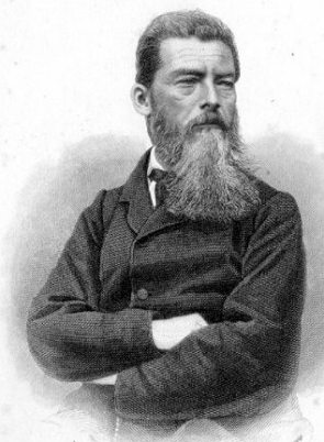 Foto do filósofo Ludwig Feuerbach