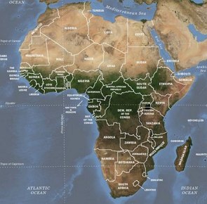 Mapa da África