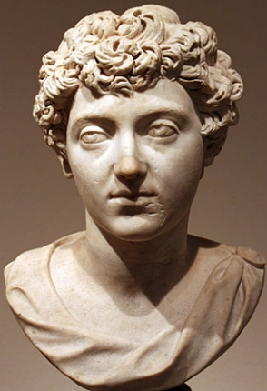 Busto do imperador e fil&oacute;sofo romano Marco Aur&eacute;lio
