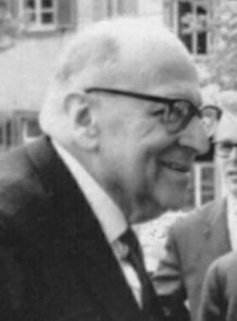 Foto do fil&oacute;sofo Max Horkheimer