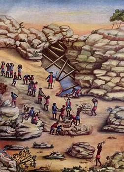 Minera&ccedil;&atilde;o de diamantes