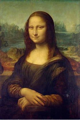 pintura Mona Lisa de Leonardo da Vinci