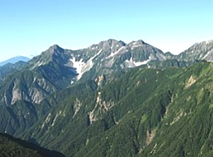 Foto do Monte Hotaka no Jap&atilde;o