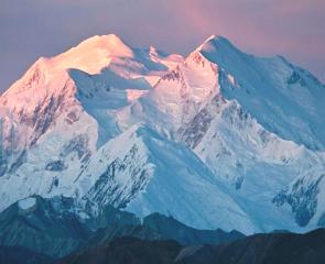 Foto do Monte McKinley no Alasca