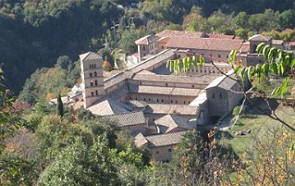 Foto do Mosteiro de São Bento de Subiaco na Itália