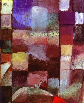 Pintura colorida com quadrados e ret&acirc;ngulos coloridos