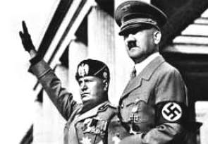 Mussolini e Hitler