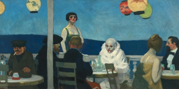 Noite Azul, obra de Edward Hopper