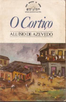 Capa do livro O Corti&ccedil;o de Alu&iacute;sio Azevedo