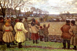 O primeiro trator, de Vladimir Krijatzki.