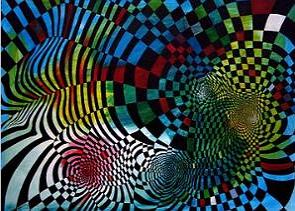 Obra Optical Motion de Henrique Matos
