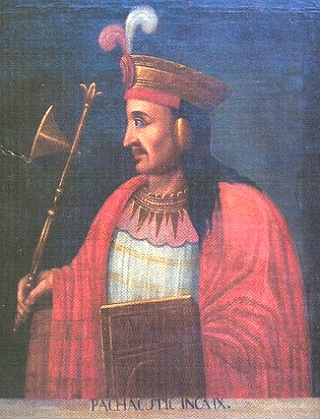 Pintura do sapa inca Pachacuti