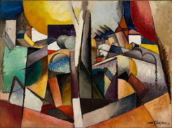 Paisagem Cubista, obra de Albert Gleizes