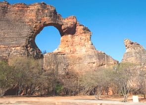 Pedra furada no Piaui