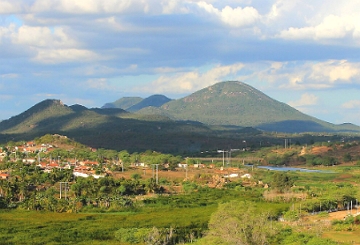 Foto do Planalto da Borborema no Nordeste do Brasil