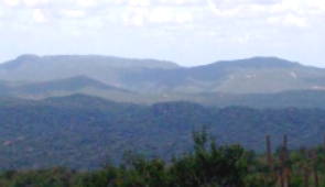 Foto do Planalto da Borborema no Nordeste do Brasil