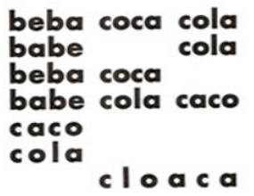 POema Coca-Cola de D&eacute;cio Pignatari