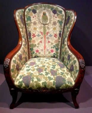 Poltrona em art d&eacute;co