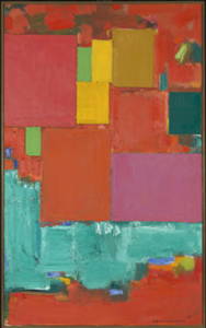 Pompeia, pintura abstrata de Hans Hofmann