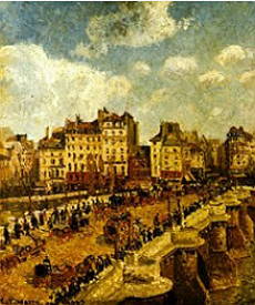 Obra A Ponte Nova de Camille Pissarro