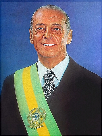 Foto oficial do presidente Jo&atilde;o Baptista de Oliveira Figueiredo