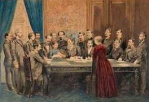 Assinatura do projeto da Constitui&ccedil;&atilde;o de 1891