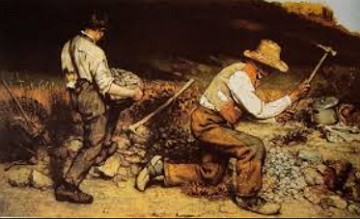 Os quebradores de pedras, Gustave Courbet