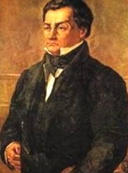 Retrato de Diogo Feij&oacute;, regente do Brasil