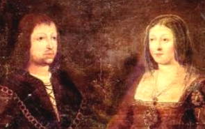 Retrato dos reis católicos da Espanha, Fernando de Aragão e Isabel de Castela