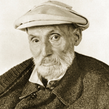 Foto de rosto de Auguste Renoir