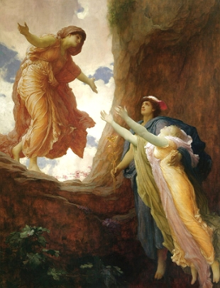 Pintura mostrando o retorno de Pers&eacute;fone