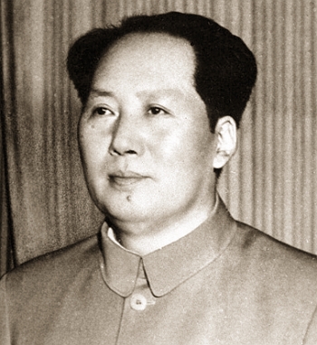 Retrato de Mao-tse-Tung em 1950