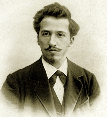 retrato de Piet Mondrian
