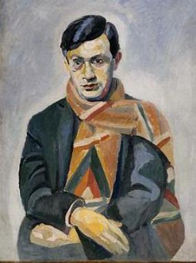 Retrato pintado de Tristan Tzara