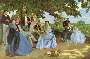 Reunião de Família, obra de Frédéric Bazille