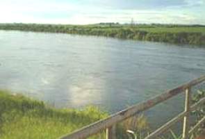Rio Grande localizado na divisa entre S&atilde;o Paulo e Minas Gerais