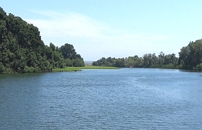 Foto do rio Kwanza em Angola
